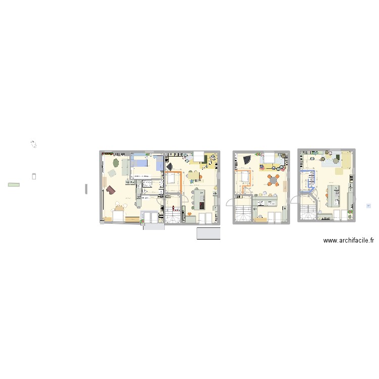 loft 2. Plan de 11 pièces et 227 m2