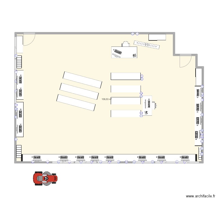 Salle B9 eheh. Plan de 0 pièce et 0 m2