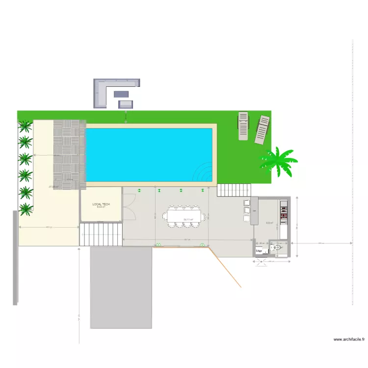 cuisine ete 3. Plan de 
