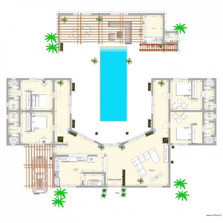 Villa ianja V6. Plan de 0 pièce et 0 m2