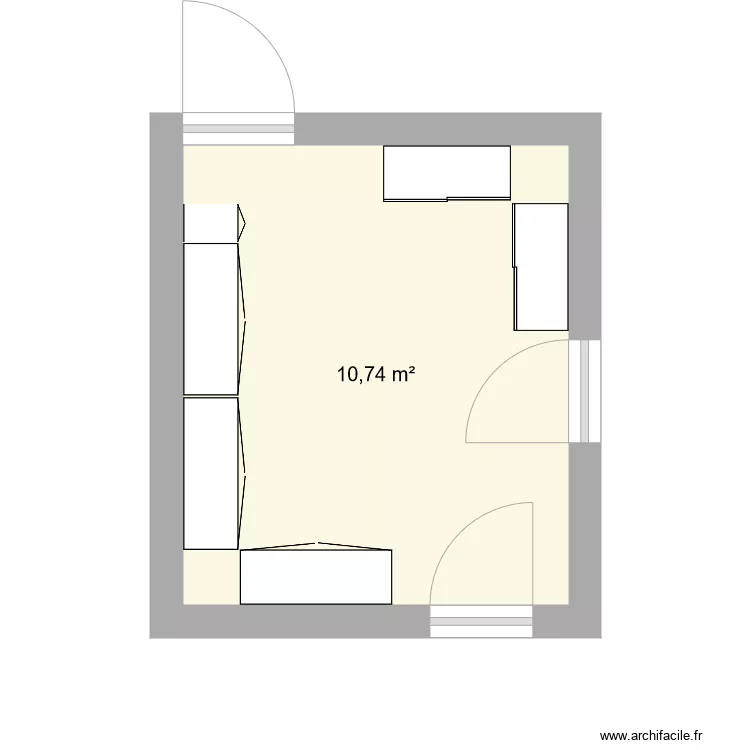 Bureau. Plan de 