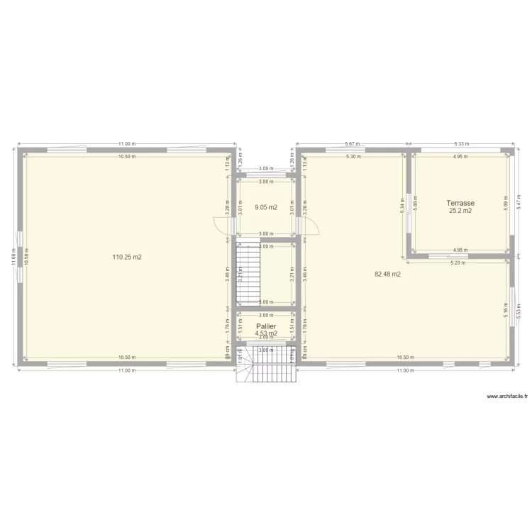 &eacute;tage 1. Plan de 