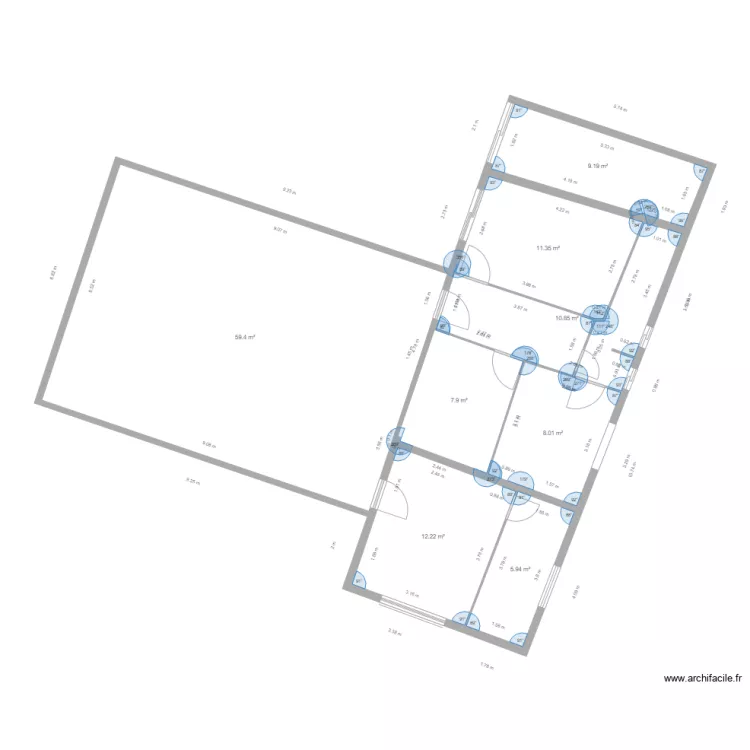 xv39 agrandissement 9a. Plan de 