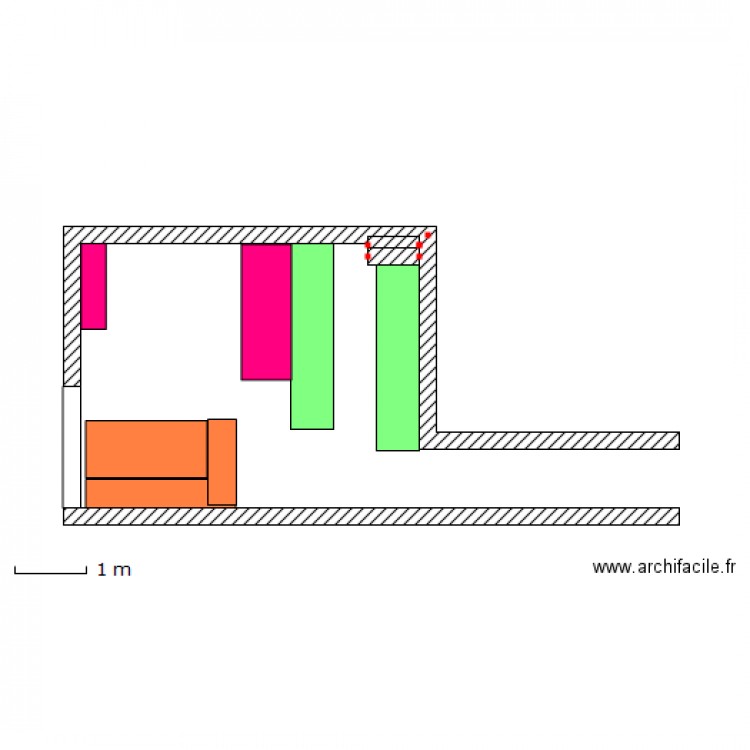 carre. Plan de 0 pièce et 0 m2