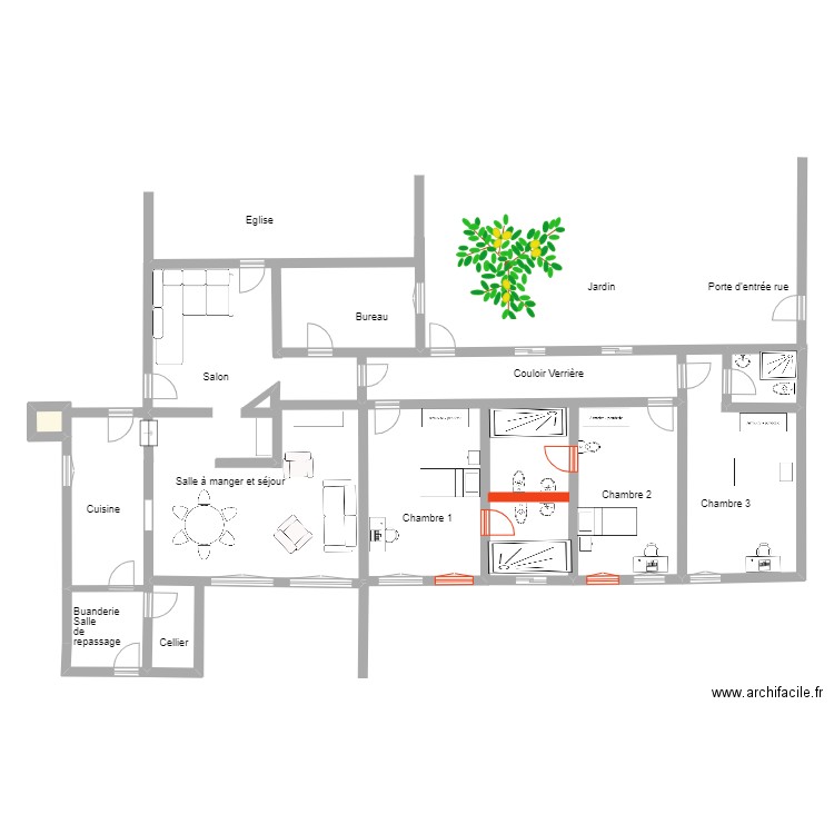 Plan Projet 6 bis Ouarzazate. Plan de 0 pièce et 0 m2