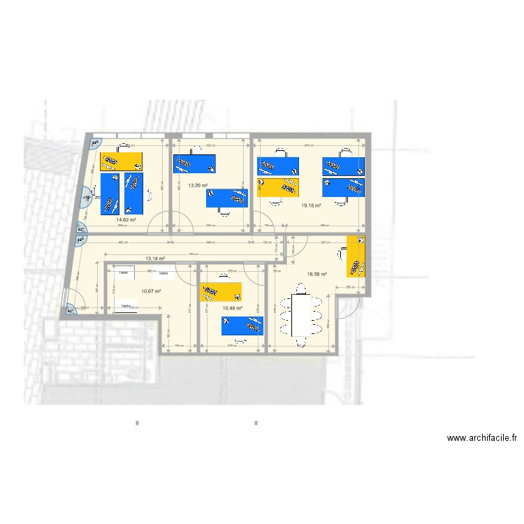 Freq business plazza Manu. Plan de 0 pièce et 0 m2