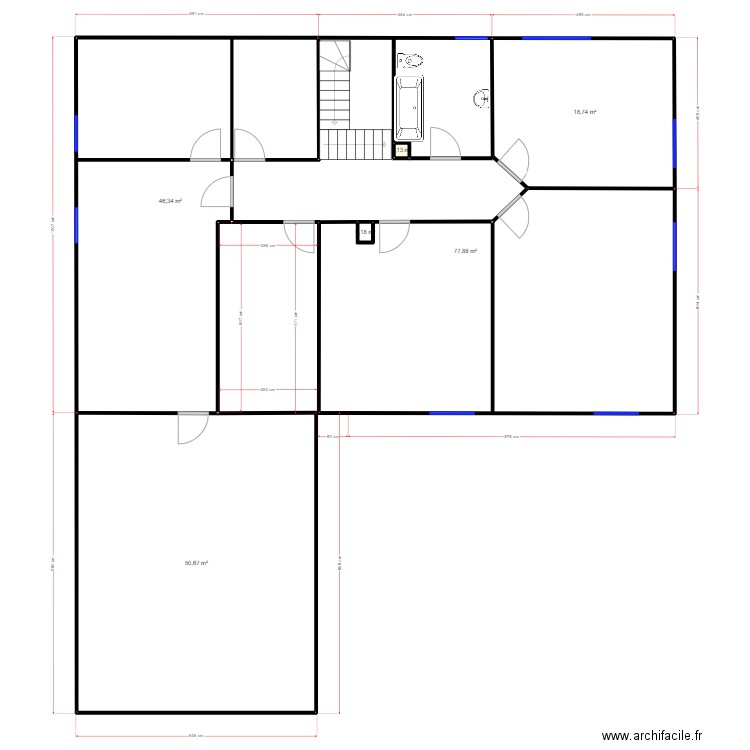 docteur +1. Plan de 0 pièce et 0 m2
