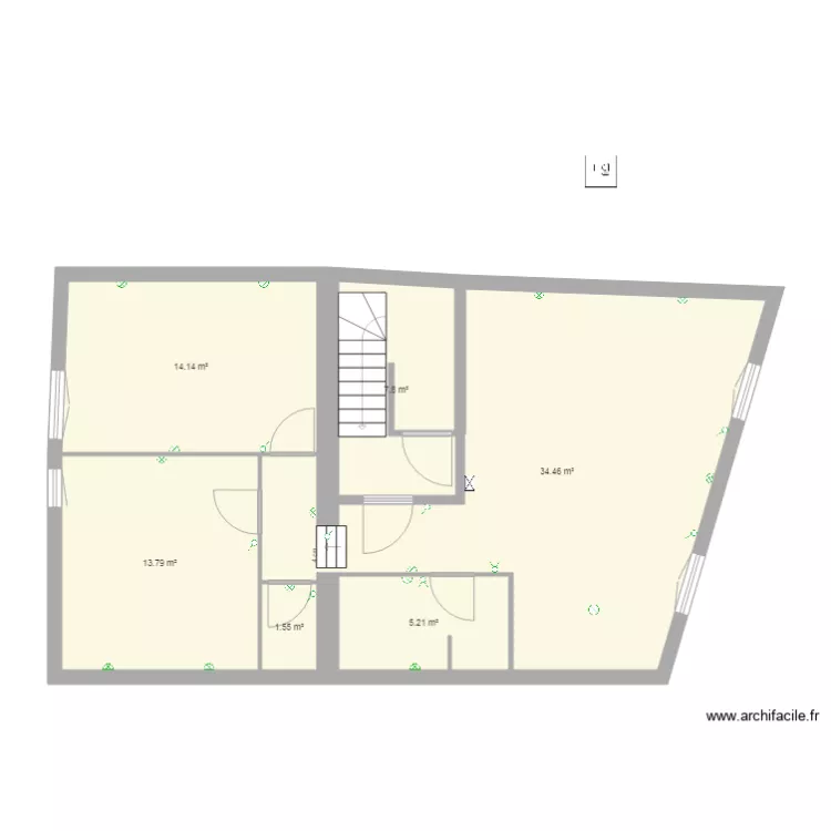 PLAN RL 1er &eacute;lectricit&eacute; &eacute;clairage. Plan de 