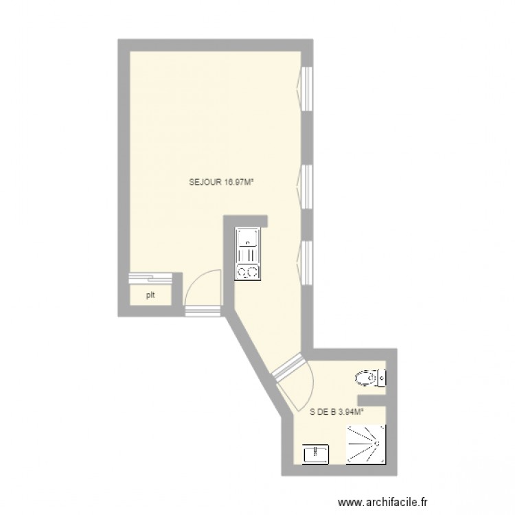 TERRAL 4. Plan de 0 pièce et 0 m2