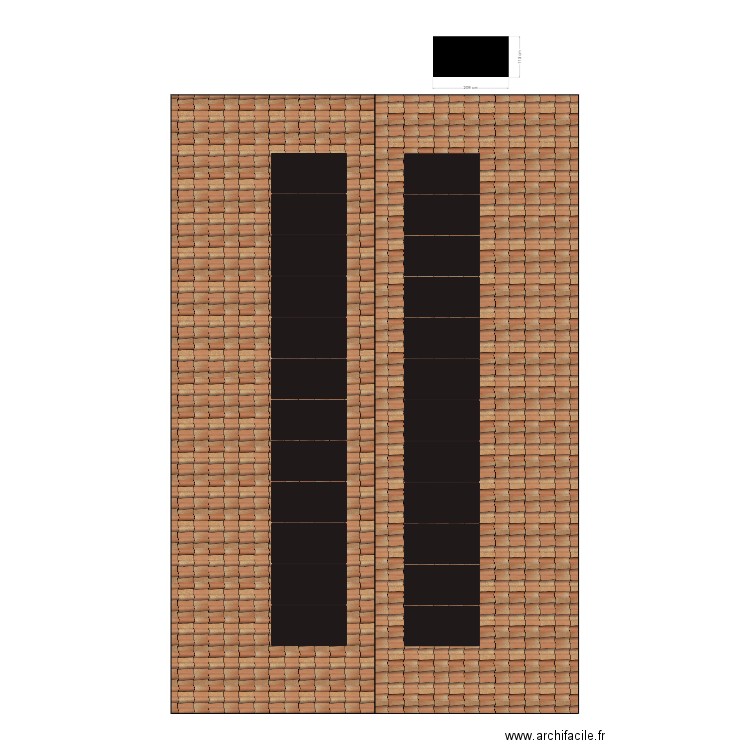 Calepinage M. BENALI. Plan de 0 pièce et 0 m2