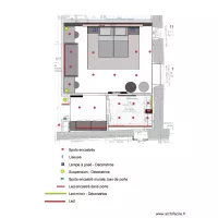 Chambre 3 Plan &eacute;clairage