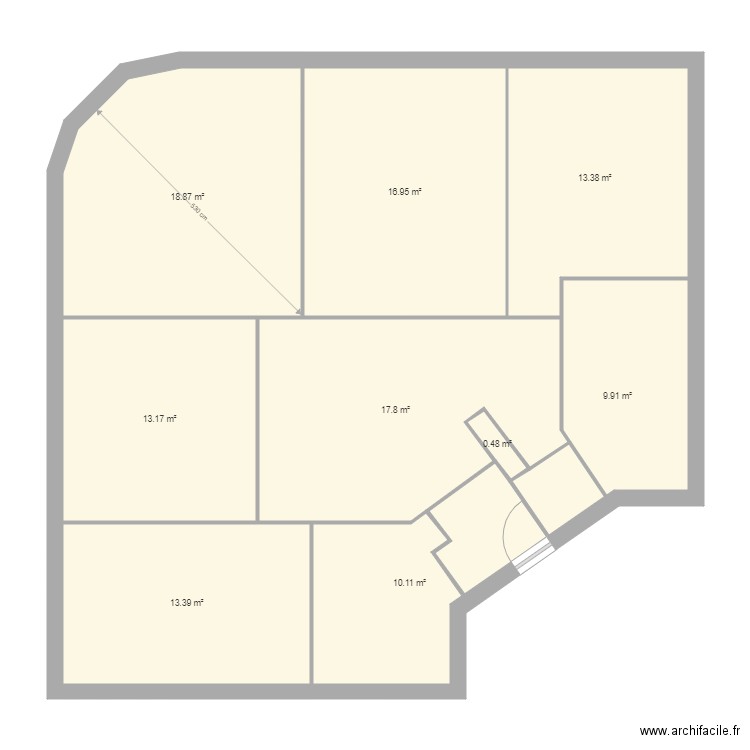 duquesnes 1. Plan de 0 pièce et 0 m2