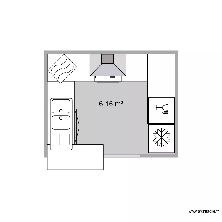 cuisine14012022. Plan de 
