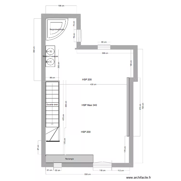 Amiens  193 GR Niveau 2 - &eacute;tat actuel def. Plan de 