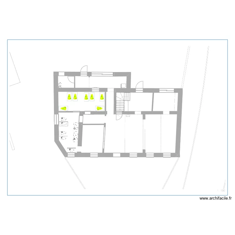 permis entr&eacute;e modifi&eacute;e. Plan de 