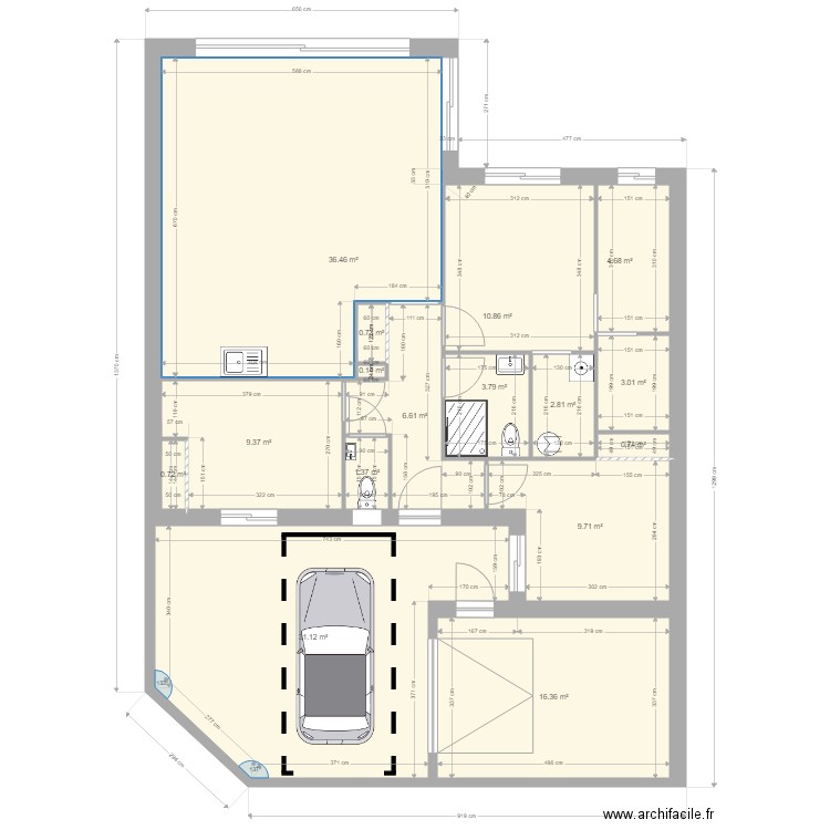 PLAIN PIED solis PARKING. Plan de 0 pièce et 0 m2