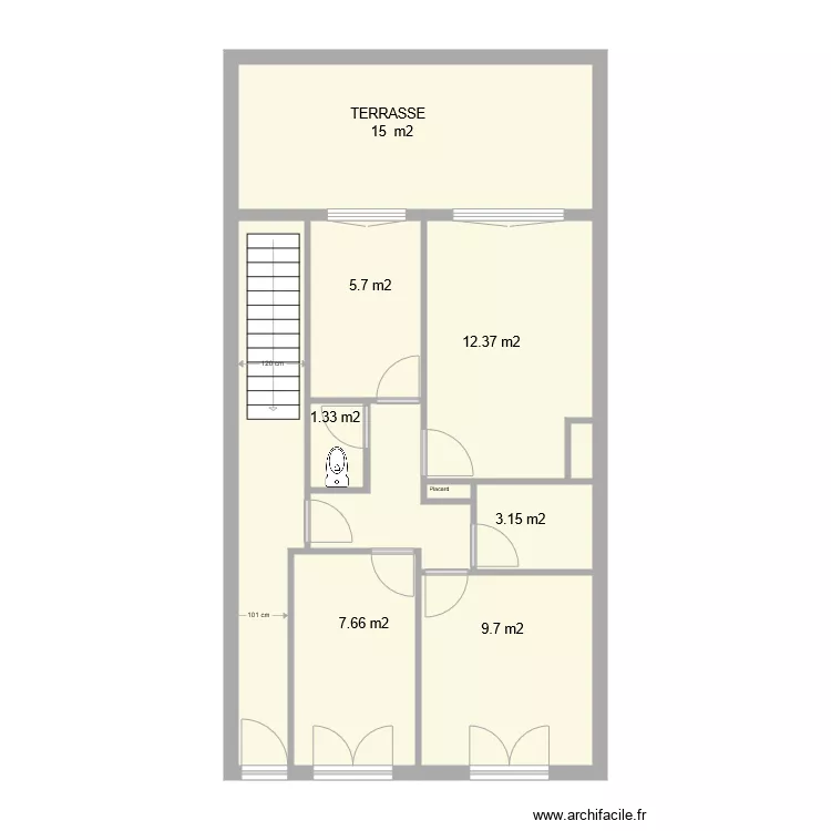 Maison 2 éme étage. Plan de Maison 2 éme étage. Plan de