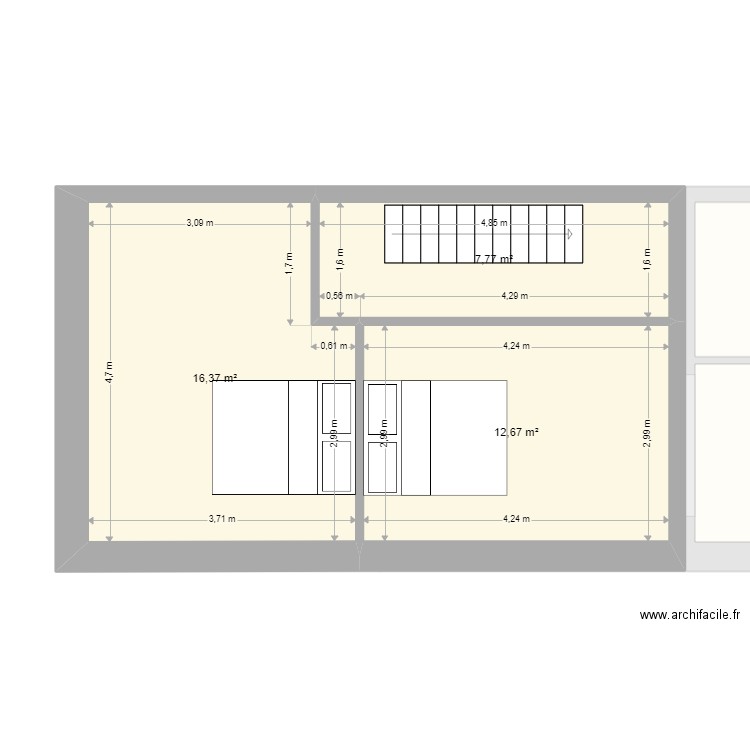 Plan TOTAL trois ponts (28/07) (Maison Unifamiliale). Plan de 37 pièces et 489 m2