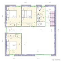 plan appartement 90m2 3 chambres