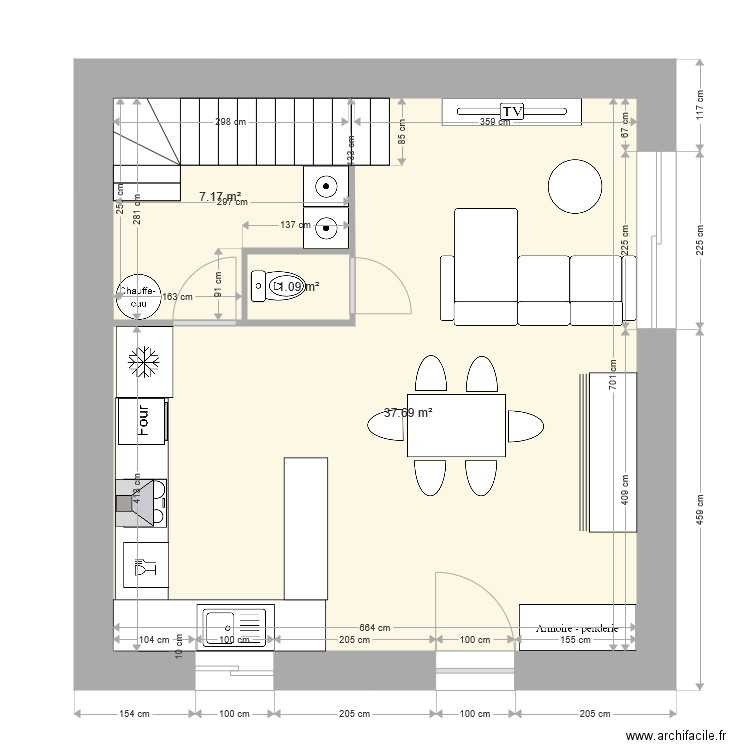 quentin maison RDC. Plan de 0 pièce et 0 m2