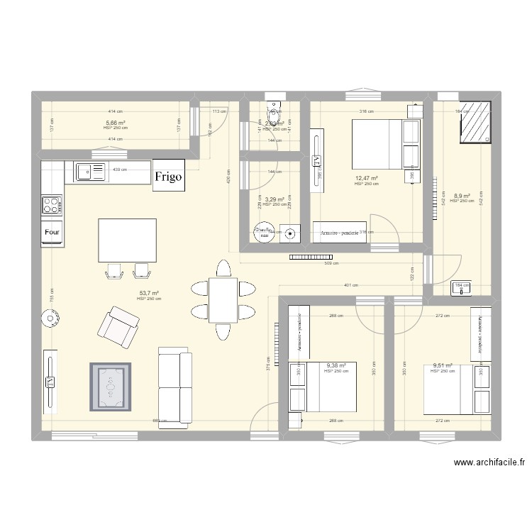 plan Rudy. Plan de 0 pièce et 0 m2