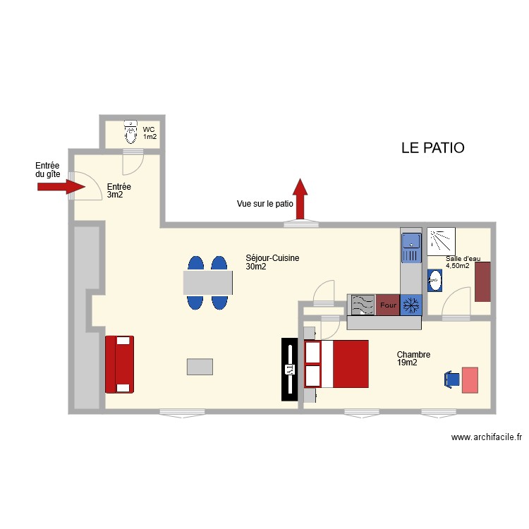 11g2636. Plan de 0 pièce et 0 m2