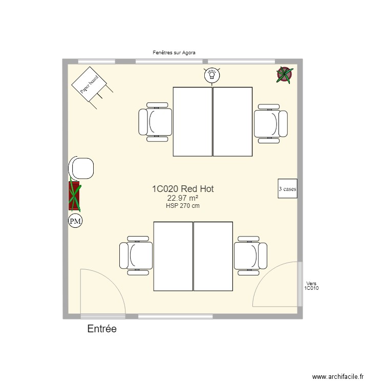 1C020 Red Hot FS. Plan de 0 pièce et 0 m2
