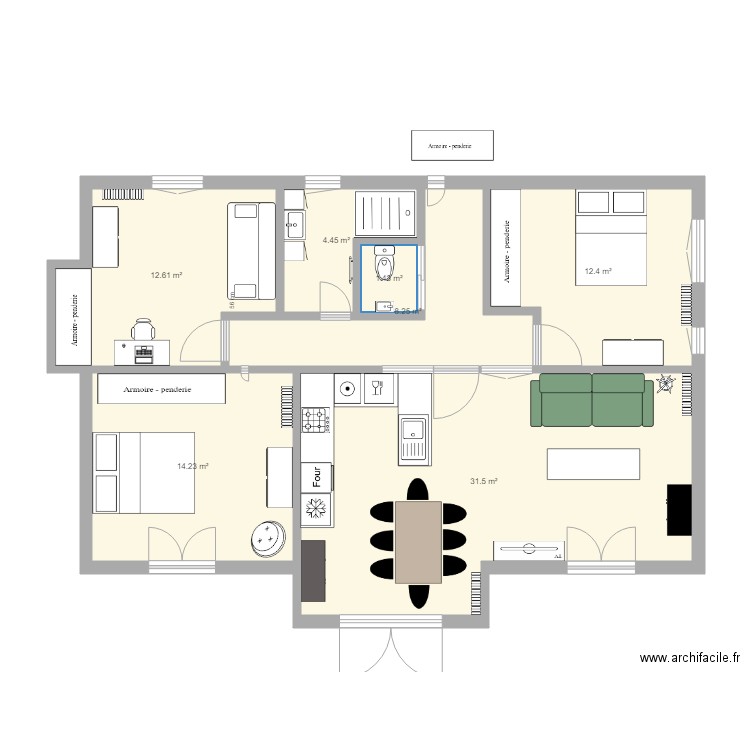 TALENCE AMBRE 1. Plan de 0 pièce et 0 m2