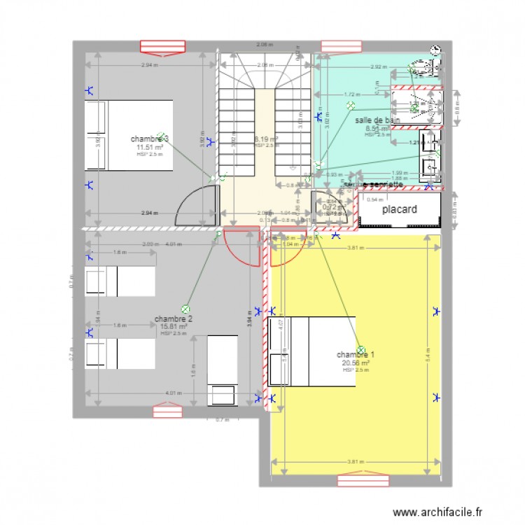 Desoubry PROJET. Plan de 0 pièce et 0 m2