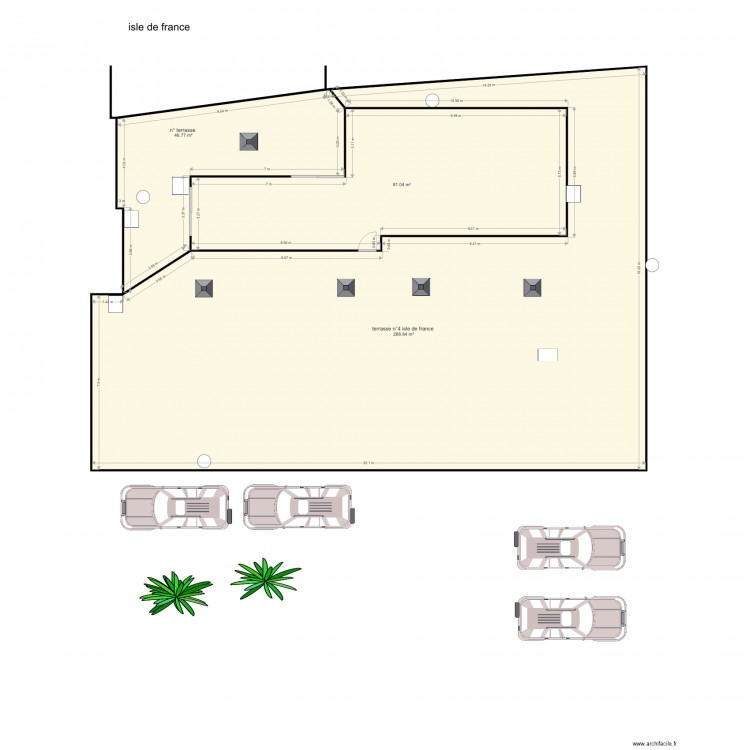 isle de france n 4. Plan de 0 pièce et 0 m2