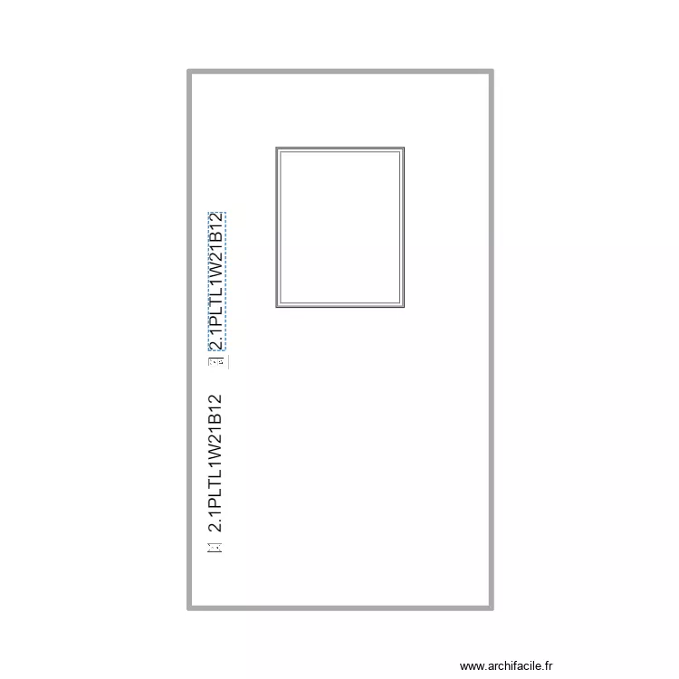 wall 21 bedroom 2 plugs X 3. Plan de 