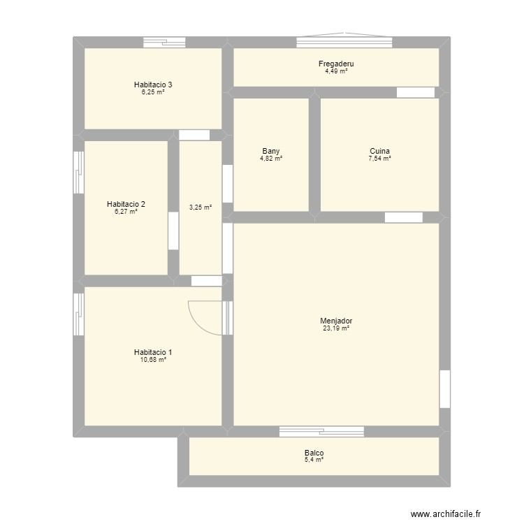 Columbretes. Plan de 0 pièce et 0 m2