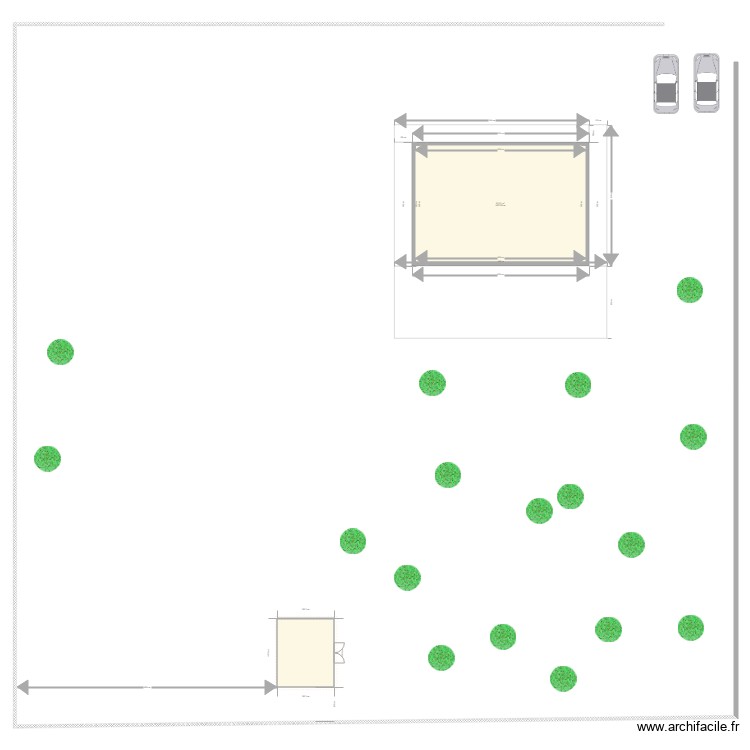 terrasse. Plan de 0 pièce et 0 m2