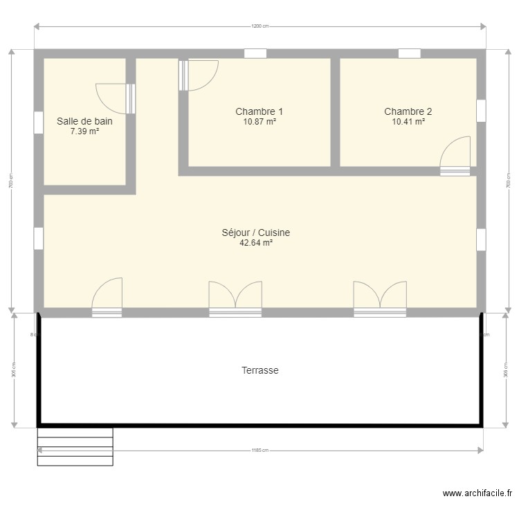 plan 2. Plan de 0 pièce et 0 m2