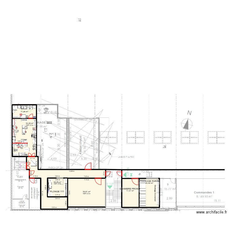Faulquemont V3. Plan de 6 pièces et 177 m2
