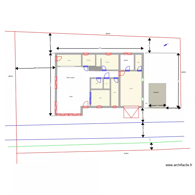 Plan masse 210613. Plan de 