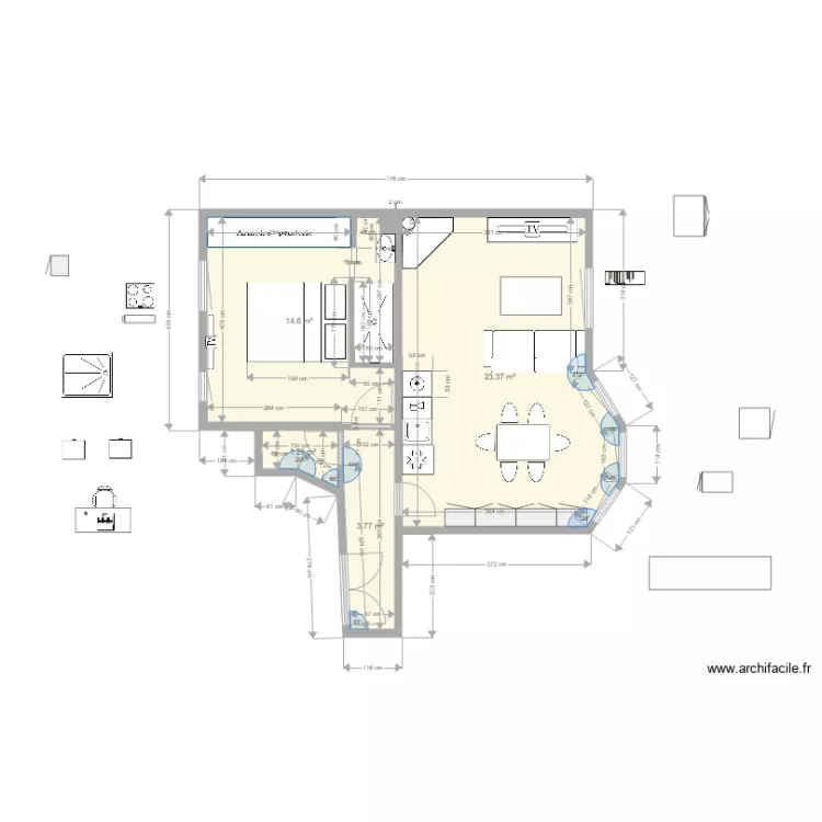 DIDIER PROJETE. Plan de 