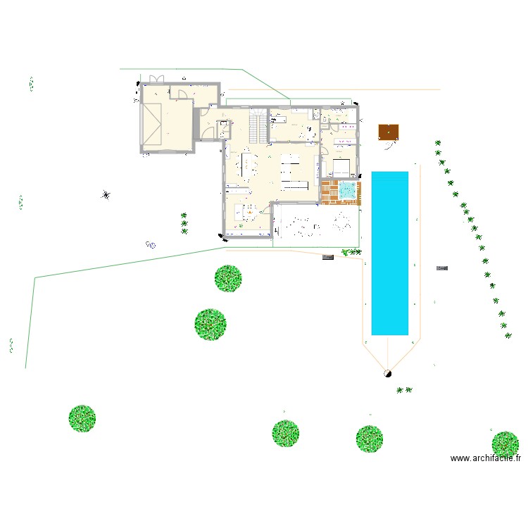 elec 1. Plan de 0 pièce et 0 m2