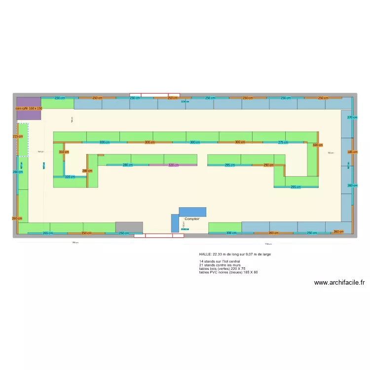 LA HOTTE DU PERE NOEL 2023. Plan de 