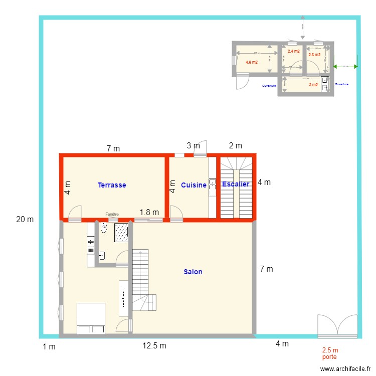 plan 18 oct 2021. Plan de 0 pièce et 0 m2