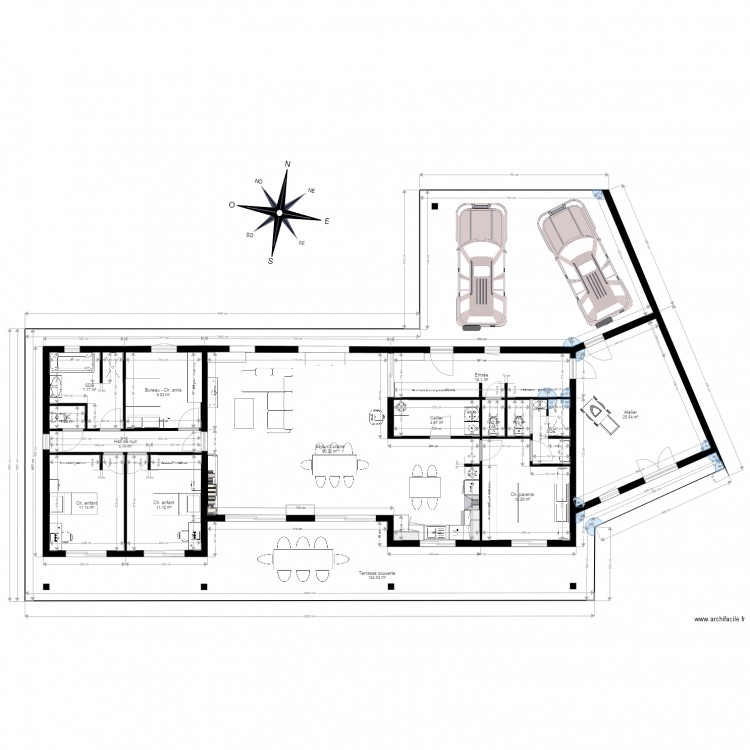 gastes final. Plan de 0 pièce et 0 m2