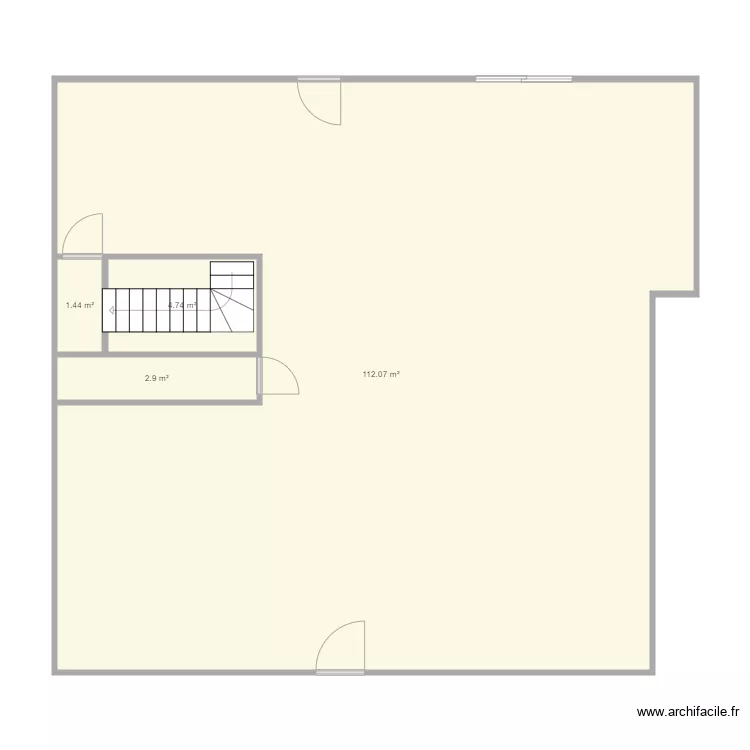 maison kenitra. Plan de 