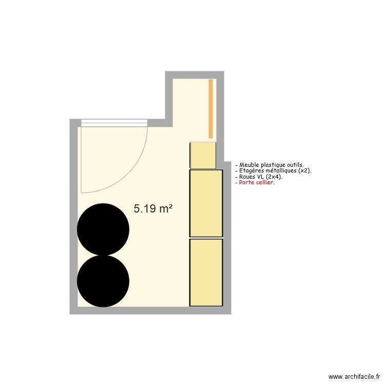 CAVE. Plan de 0 pièce et 0 m2