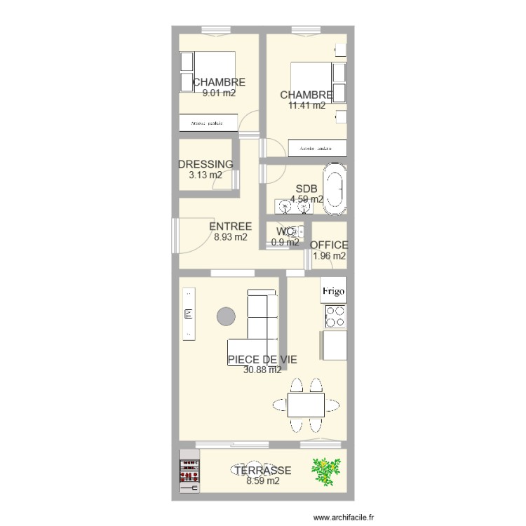 FEHRINGER. Plan de 0 pièce et 0 m2 FEHRINGER. Plan de 0 pièce et 0 m2