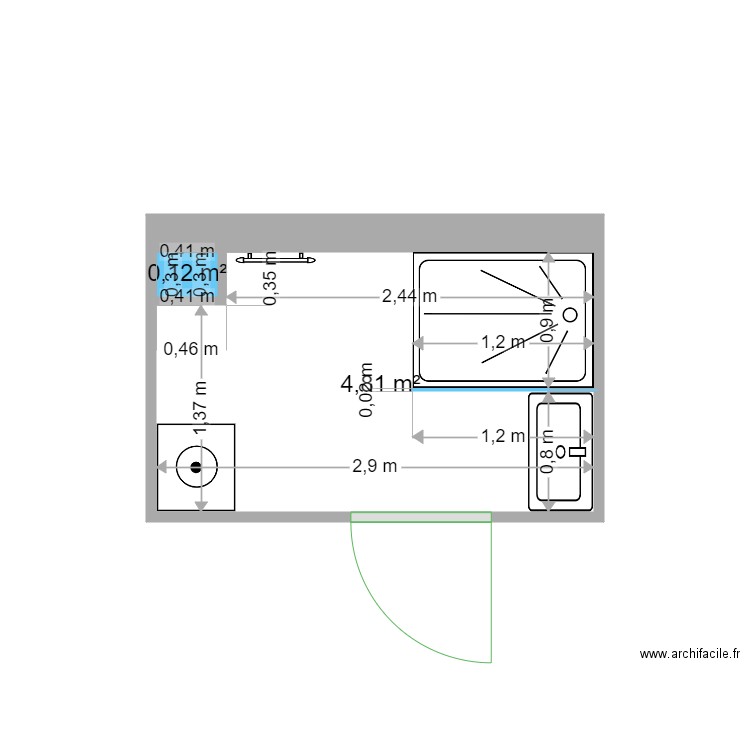 LAMOULIE 1. Plan de 0 pièce et 0 m2