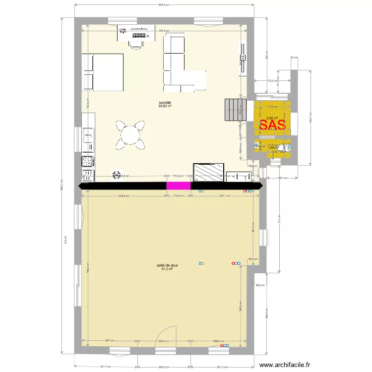 loft. Plan de 