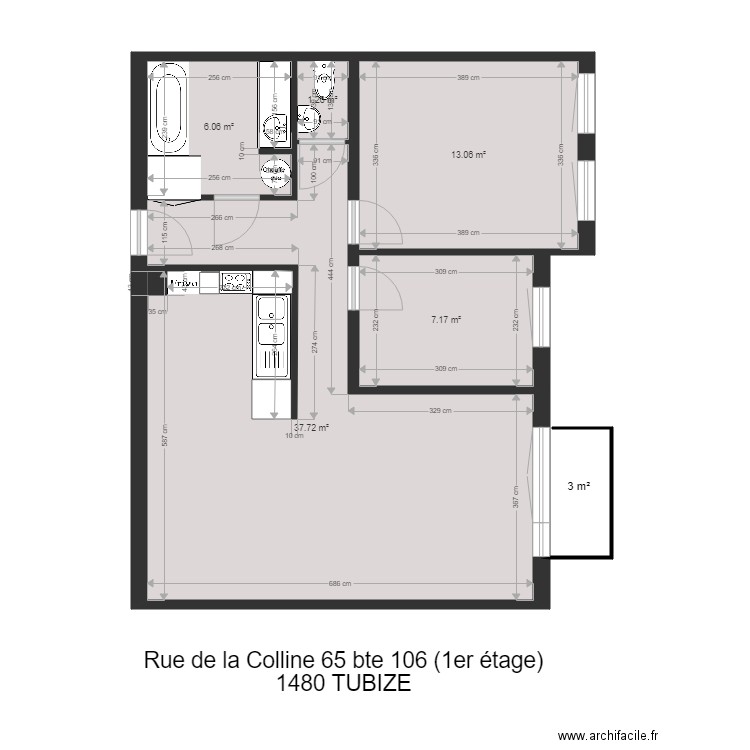 Plan Appartement Isma. Plan de 0 pièce et 0 m2