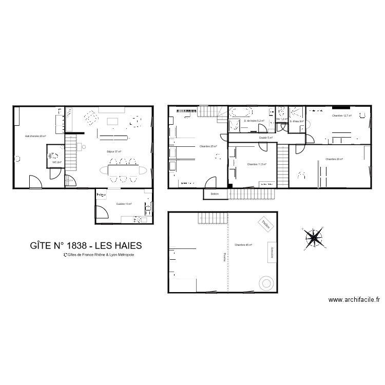 N 1838 LES HAIES. Plan de 0 pièce et 0 m2