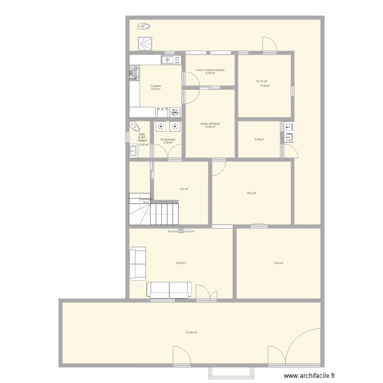 TERMINUS MINI VILLA ETAGE v20190424. Plan de 0 pièce et 0 m2