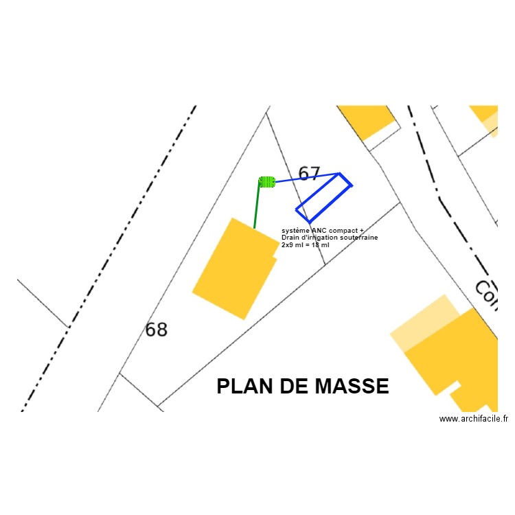 Faucher. Plan de 0 pièce et 0 m2
